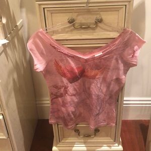 Pink tee by Amour Love